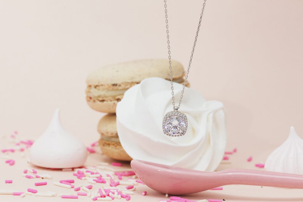 Product photography for a jewelry store
